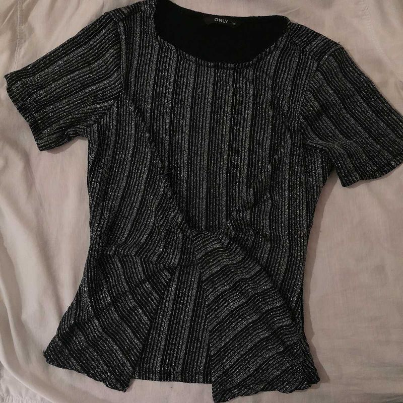 Sparkly Striped Top from ONLY