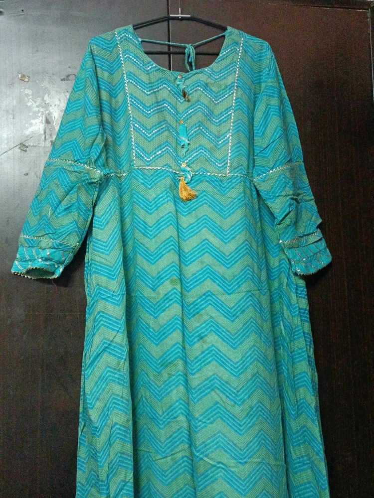 Afsana Beautiful Floor Length Kurti