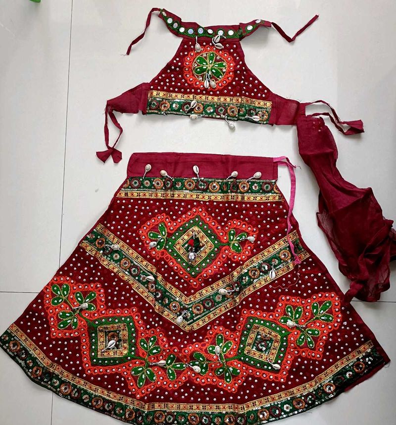 Embroidered Lehenga Choli Set