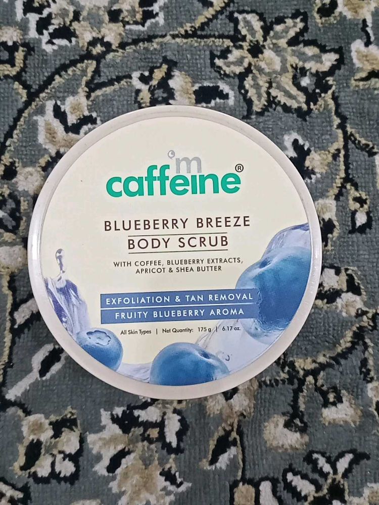 Caffeine Blueberry Body Scrub