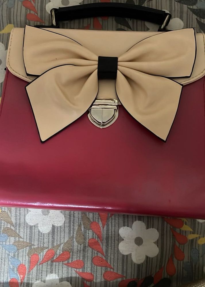 Chic Bow Handbag
