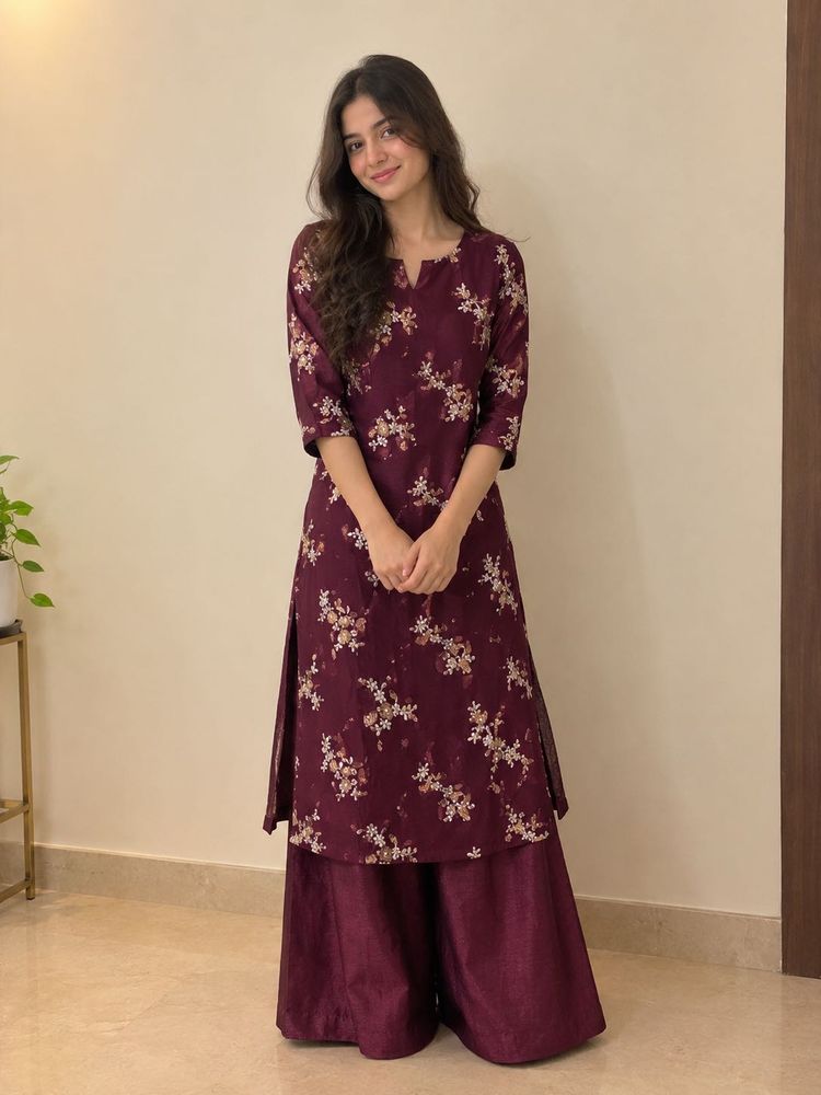 Elegant Embroidered Kurta