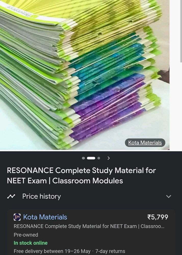 Resonance Physics &amp; Chemistry modules
