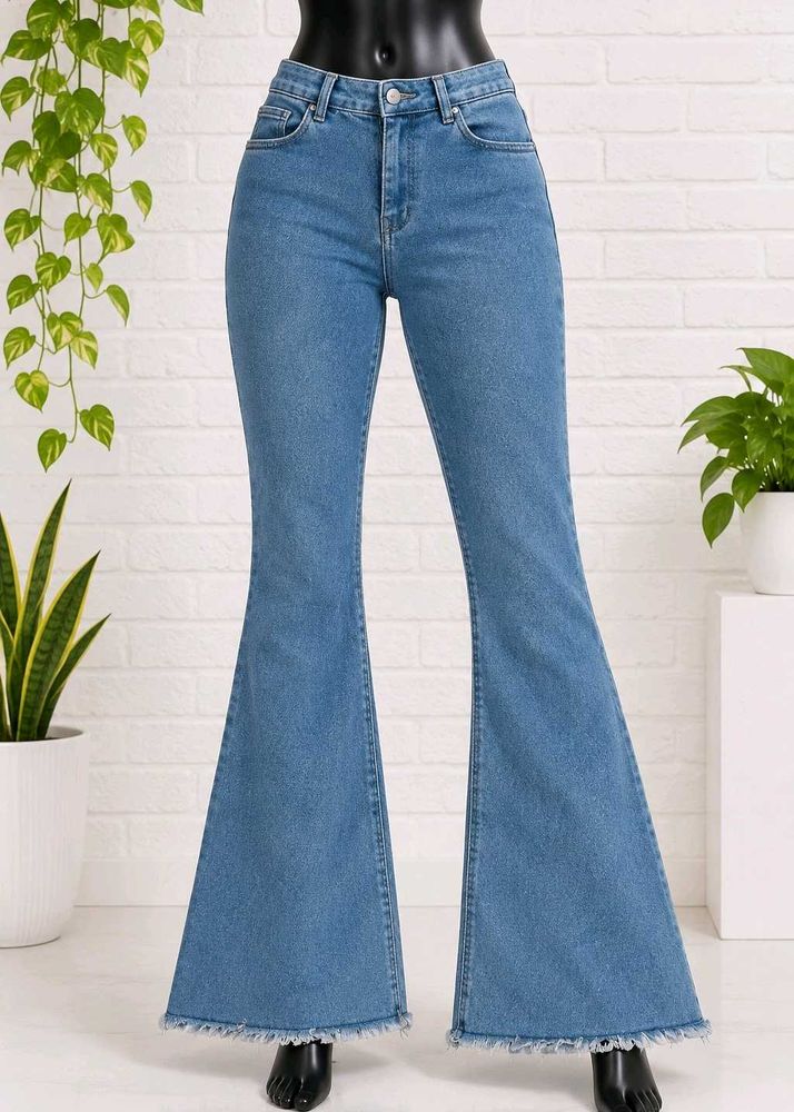 Light Wash Flare Jeans