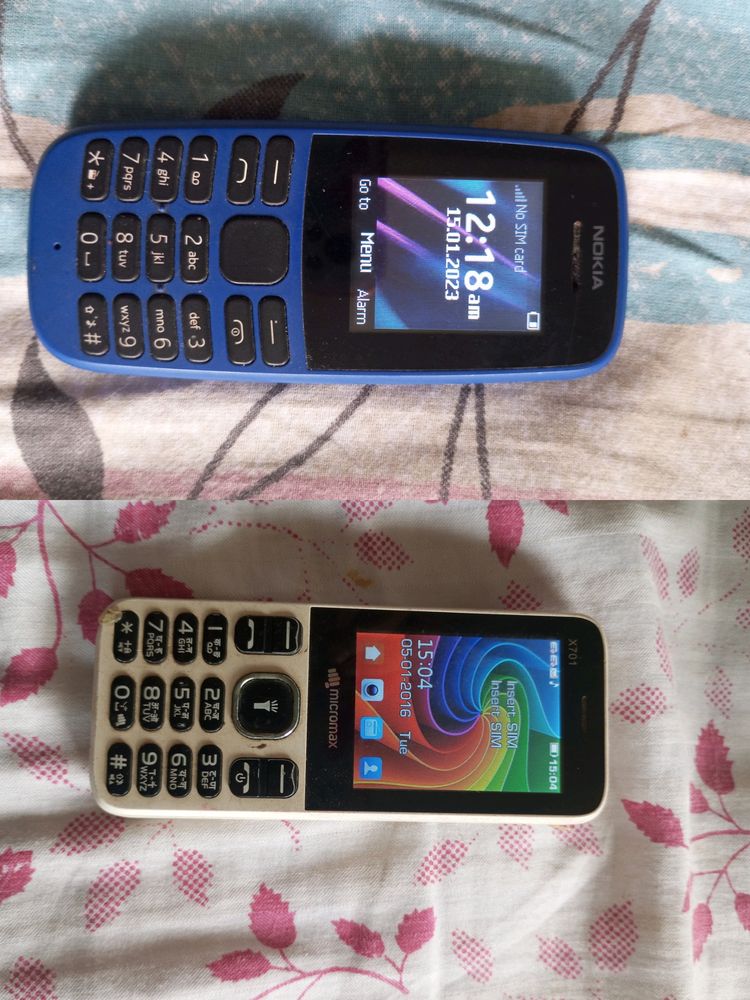 Nokia &amp; Micromax Keypad Mobile📱 Working Condition