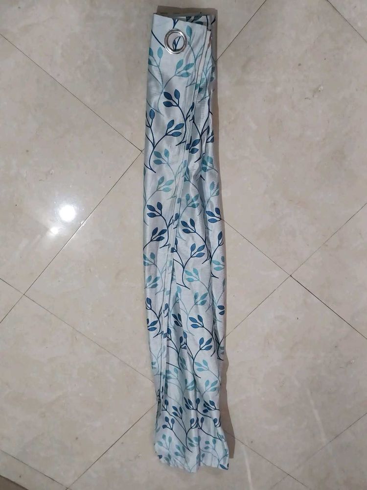 Stylish Leaf Print Window Curtain