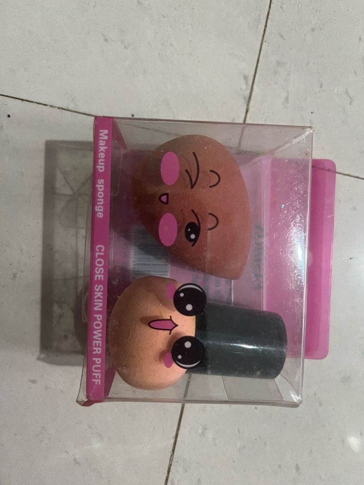 Cute Makeup Sponge Set