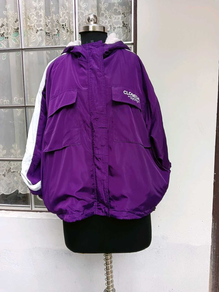 Polyester Windbreaker Jacket