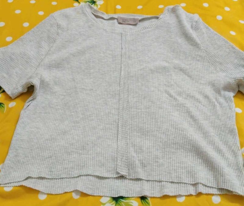 Cozy Ribbed Cropped Top