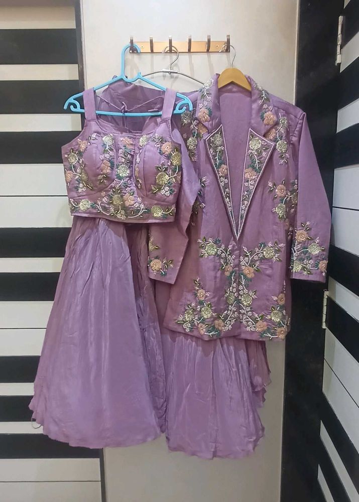 Blazer style wedding wear
