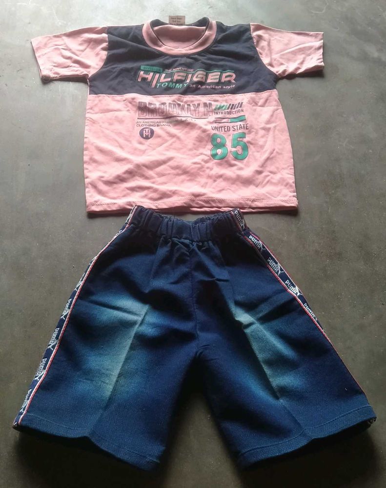 Boys T-shirt with Shorts