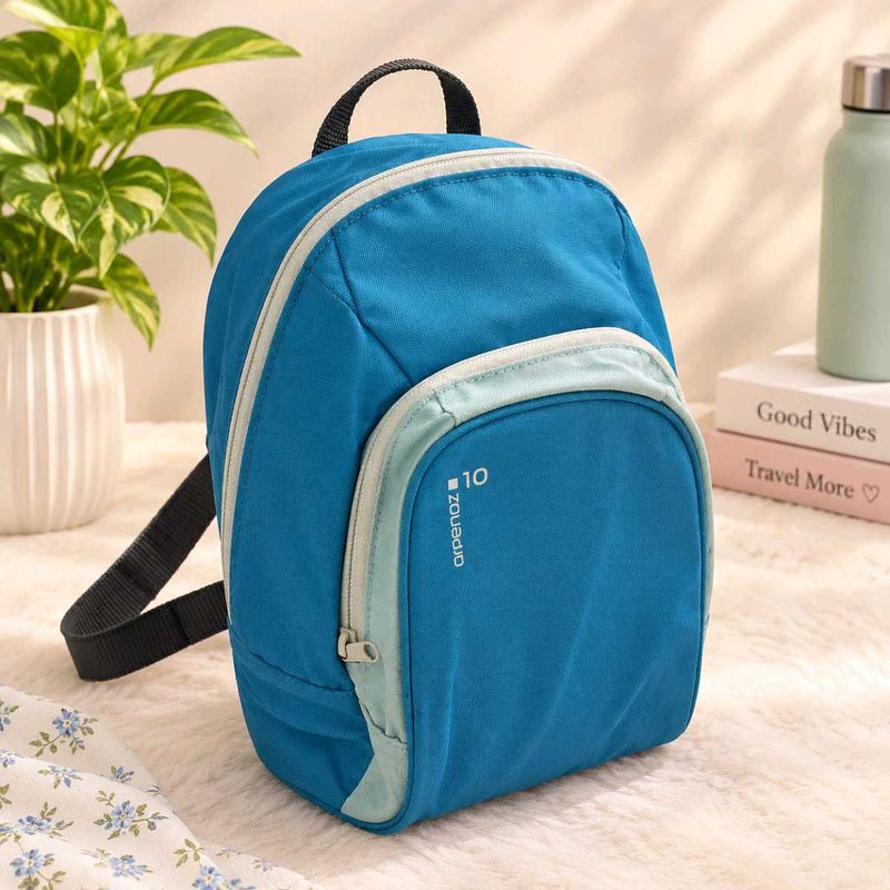 Blue  small Backpack  for travel