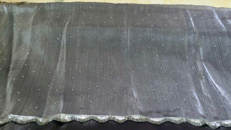 Sparkling Embellished saree