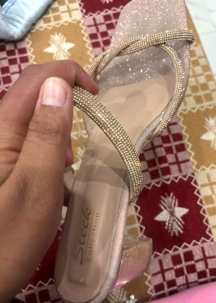 Sparkling Embellished Heels
