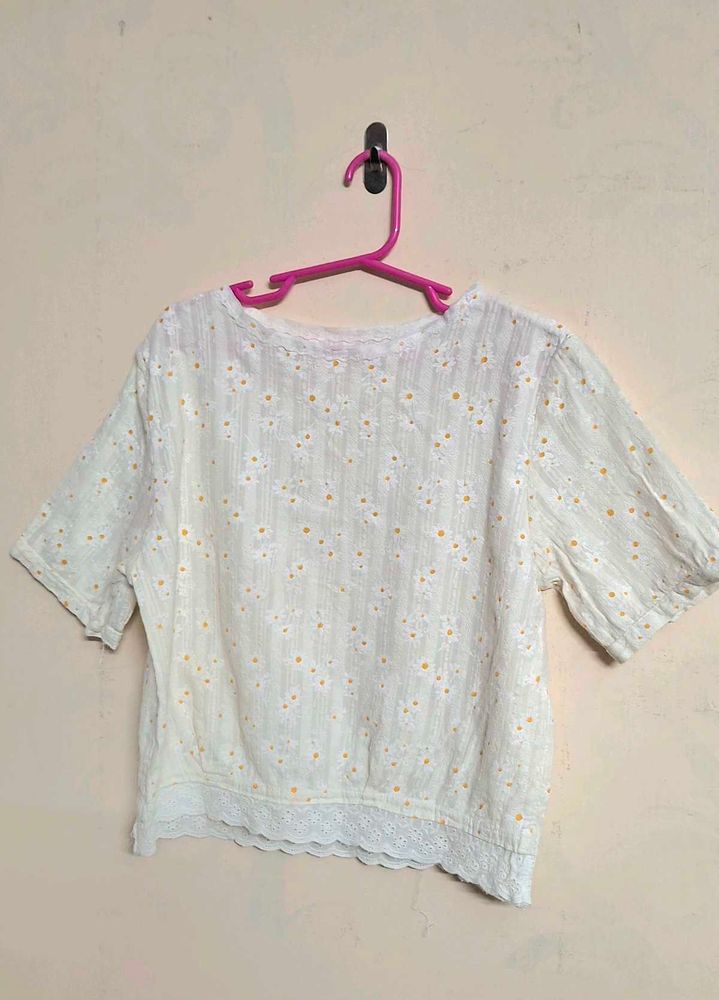 sunflower top 💛 🌻