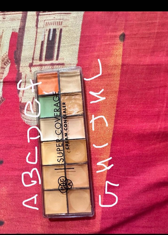 SAMPLES PAC Super Coverage Cream Concealer Palette