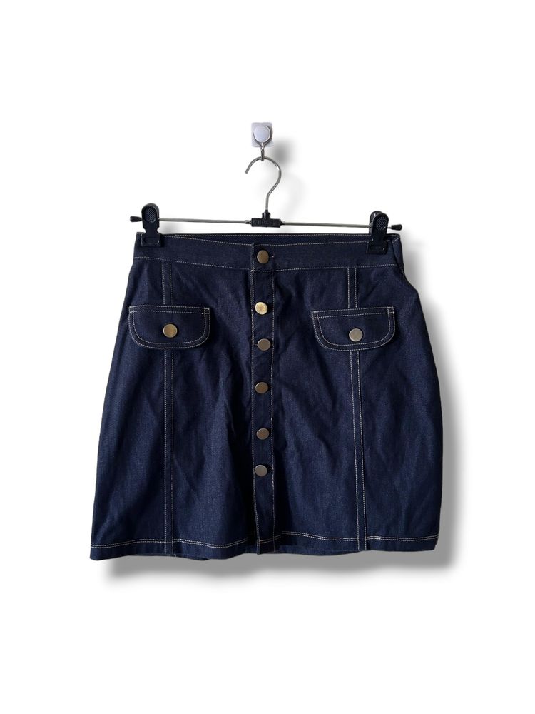Mini Denim Skirt