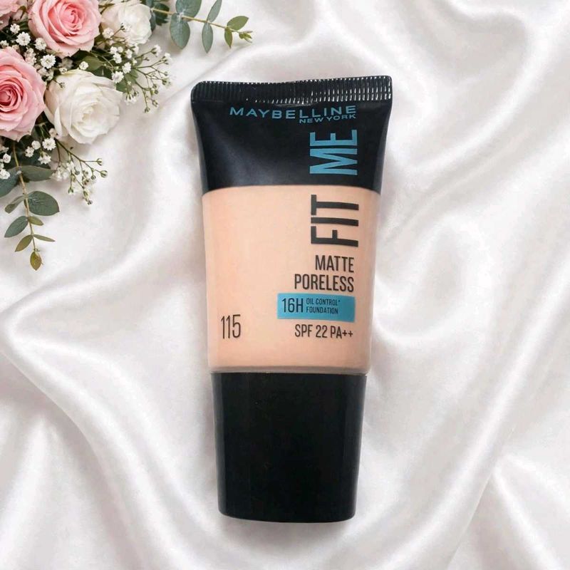 Maybelline Fit Me Matte Foundation 115 ivory