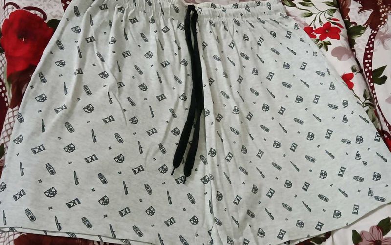Printed Sleep Shorts