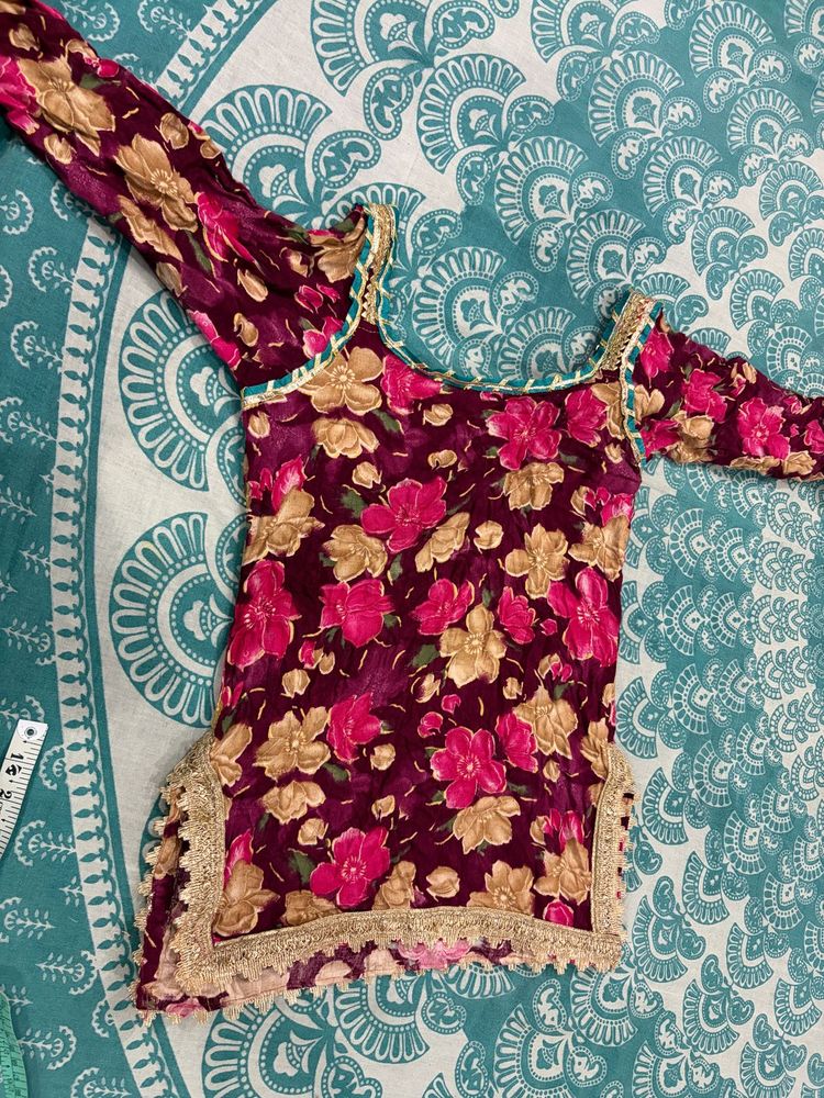 Designer Floral  Suit Set | Traditional Festive We