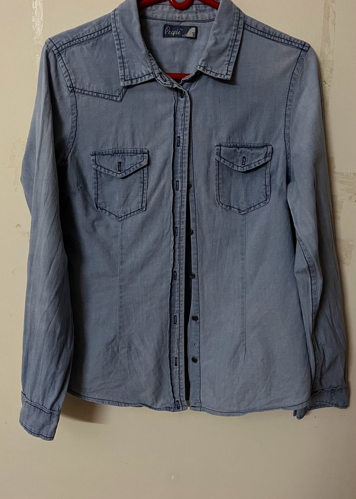 Denim shirt