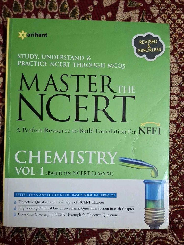 Master the NCERT Chemistry Vol-1 for NEET