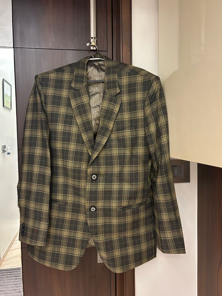 Heritage check blazer
