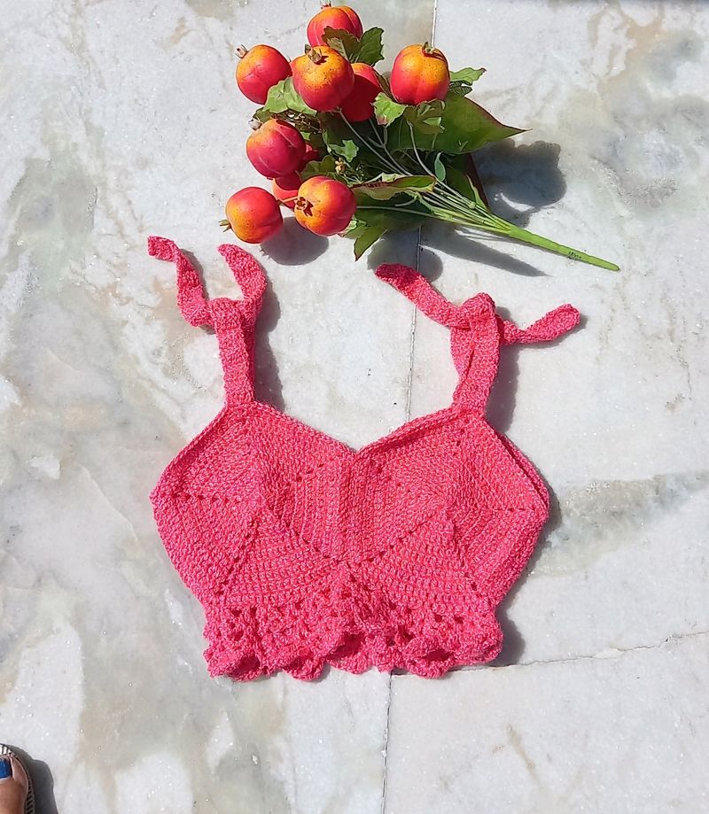 Crochet Crop Top