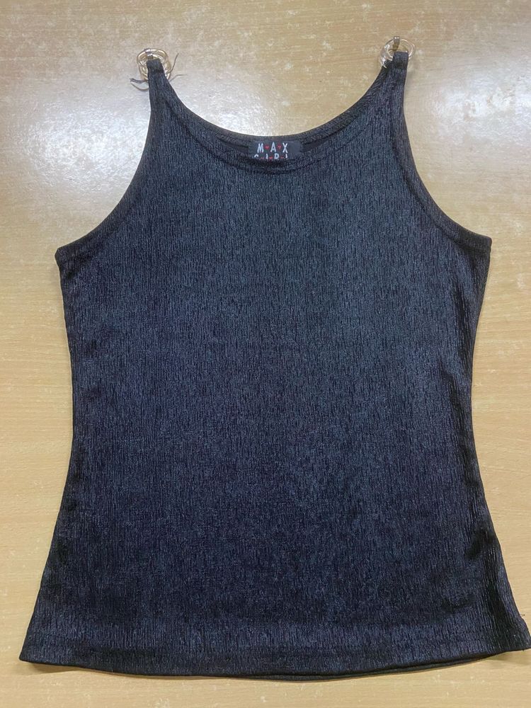 Stylish Black Tank Top