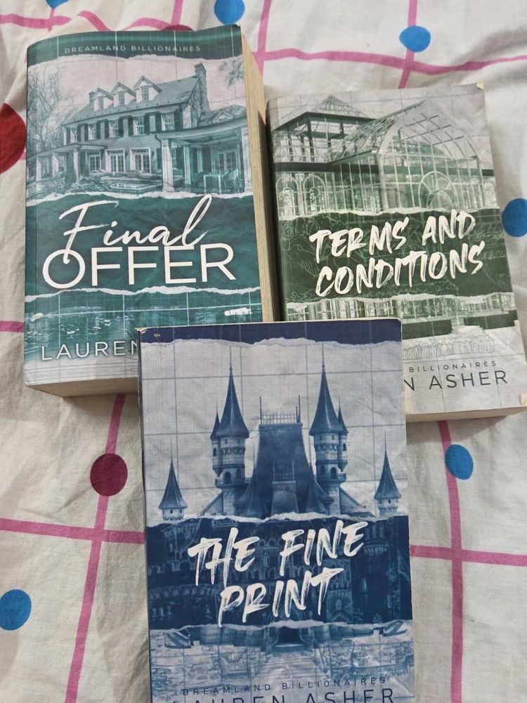 Lauren Asher Dreamland Billionaires Books COMBO
