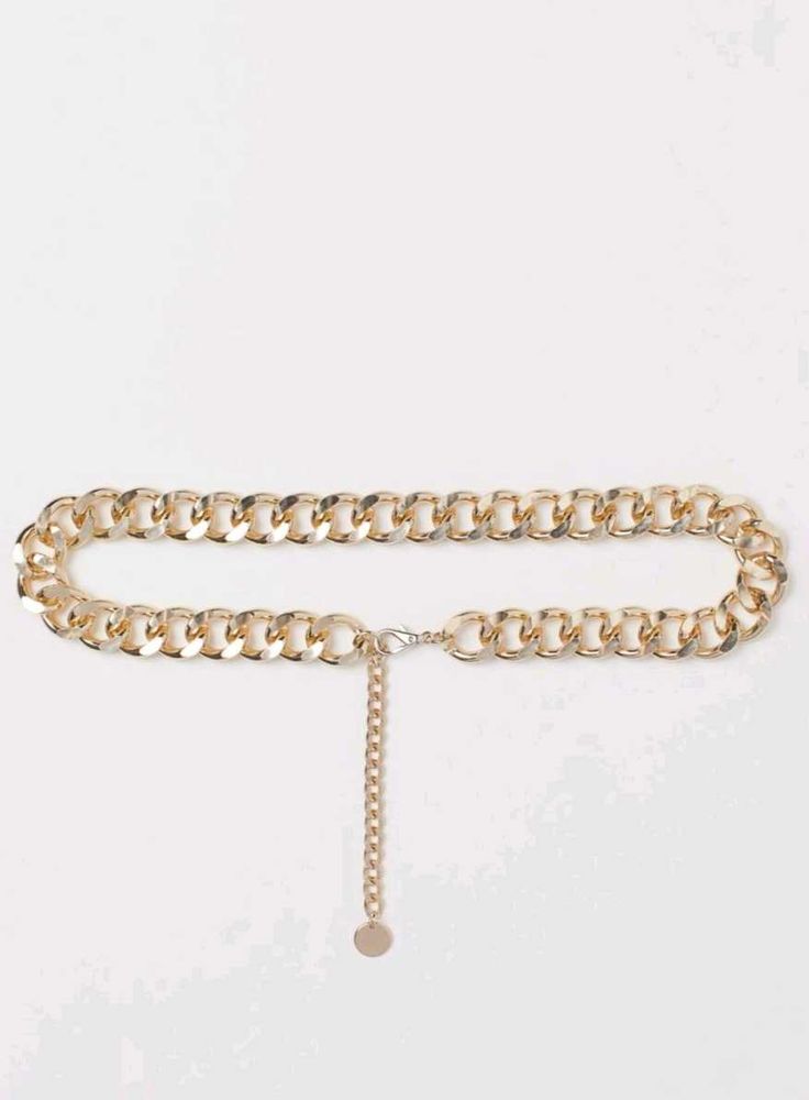 H&amp;M Gold Waist Belt