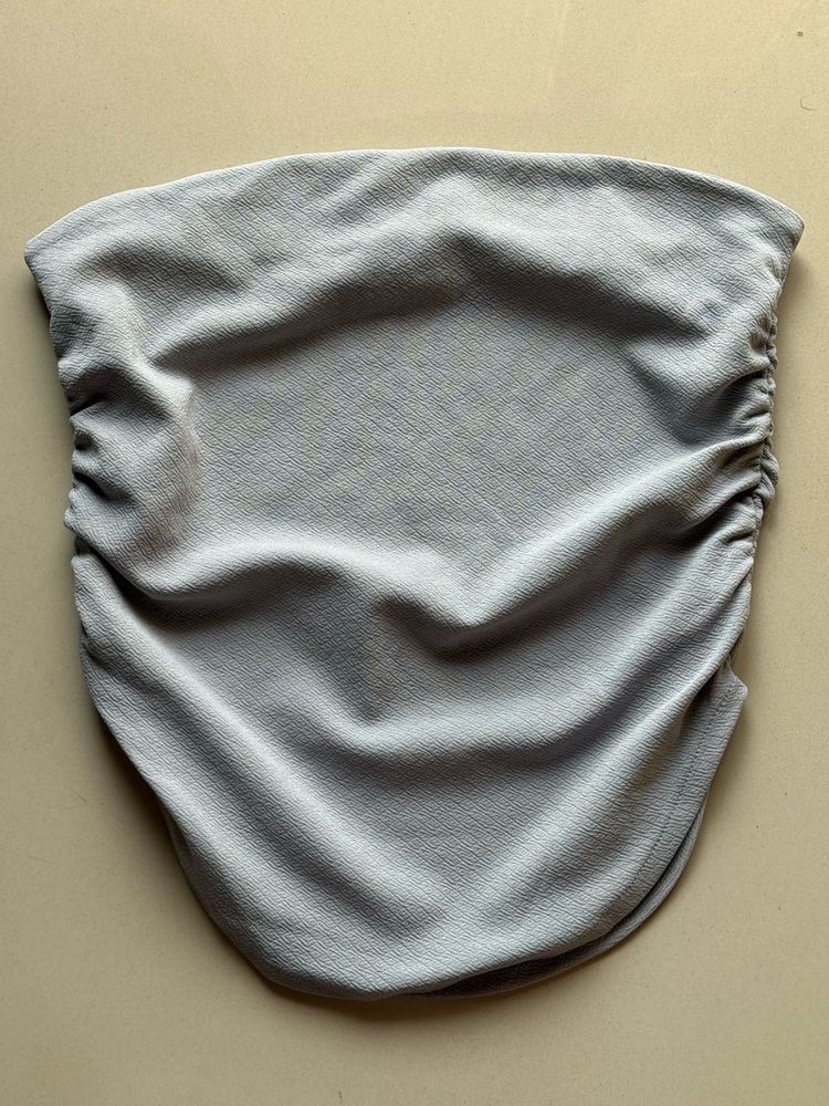 Ruched Tube Top