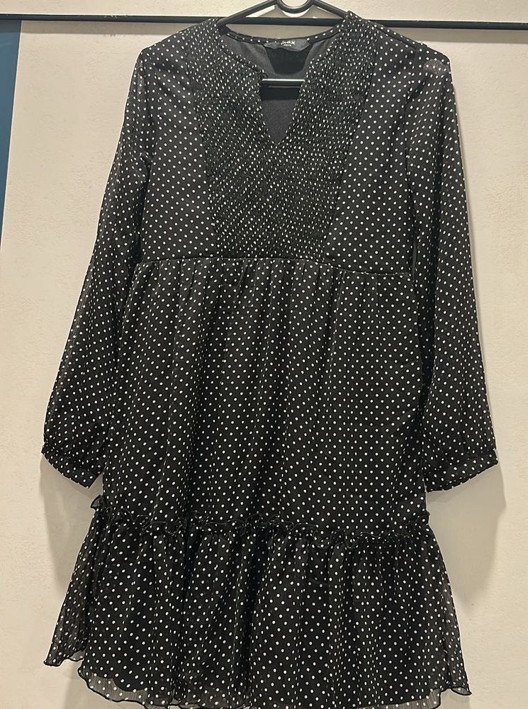 Polka Dot Mini Dress