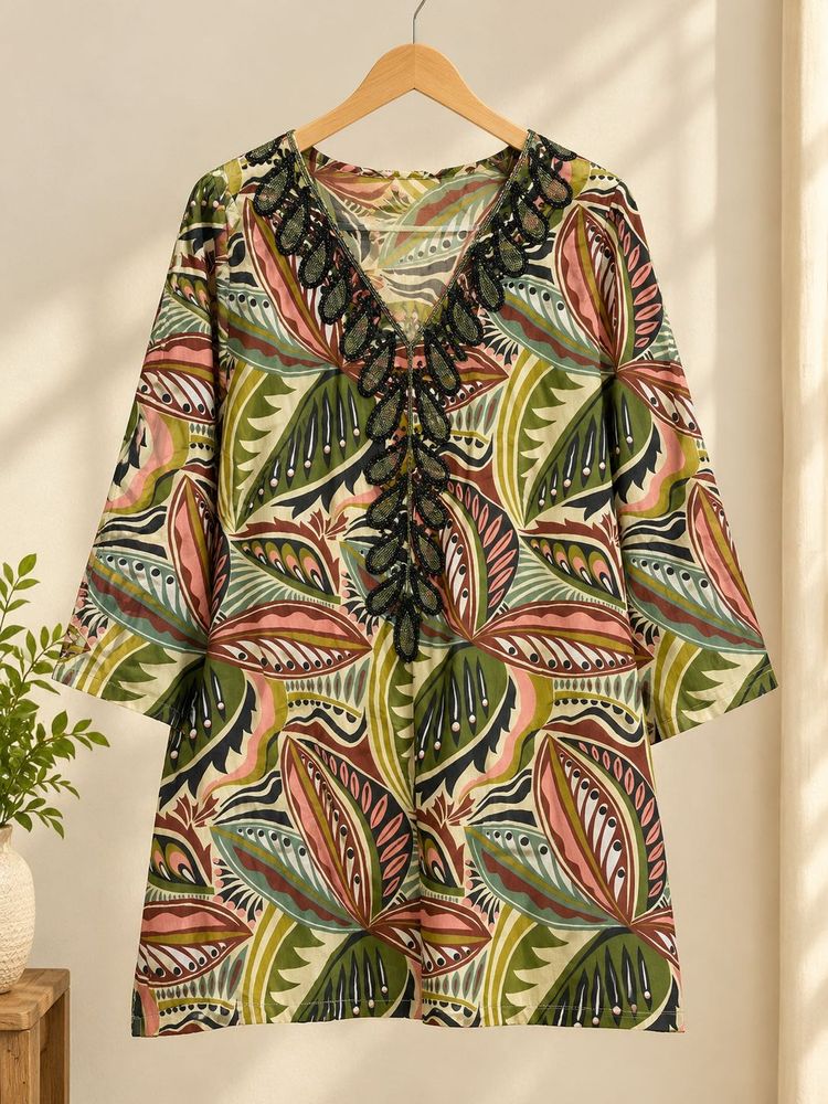 handwork kaftan kurta