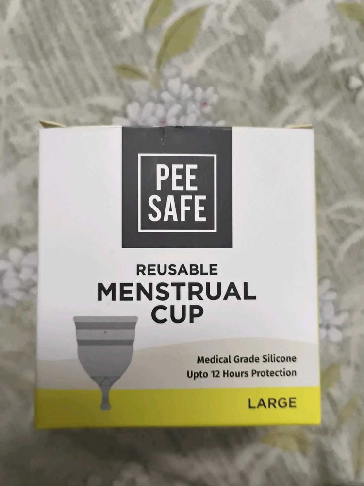 Pee Safe Reusable Menstrual Cup Large