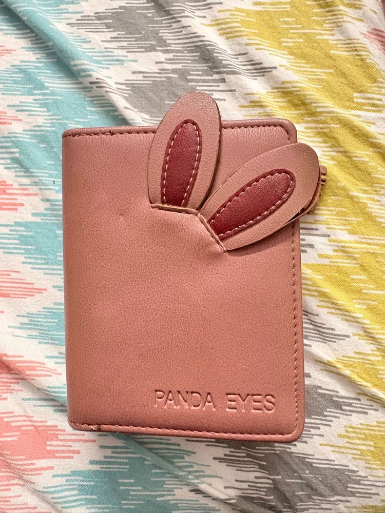 Cute Pink Bunny Wallet