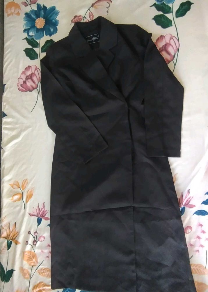 Classic Black Long Coat