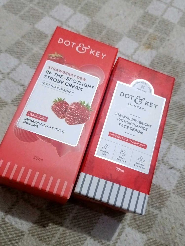 DOT &amp; KEY Strawberry Dew Strobe Cream &amp; Serum