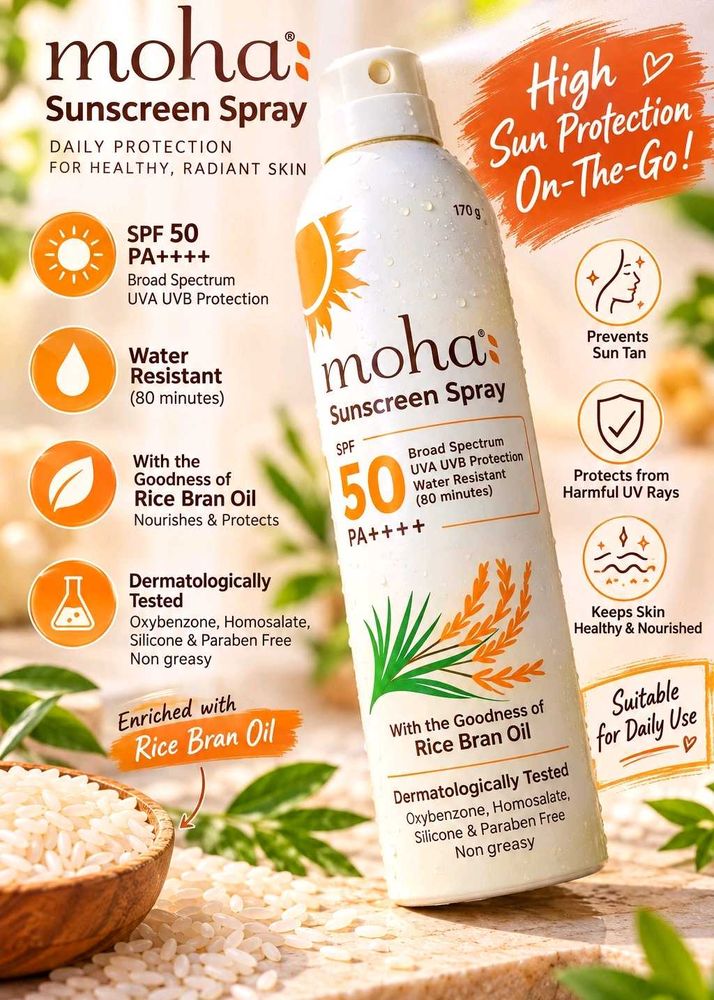 Moha Sunscreen Spray SPF 50
