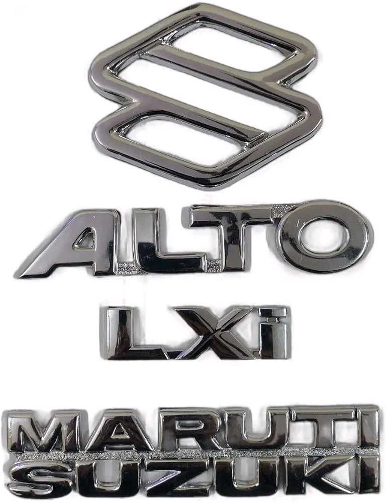 Maruti Suzuki Alto LXi Chrome Emblems