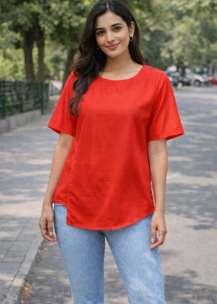 M and L size Chic Red Top