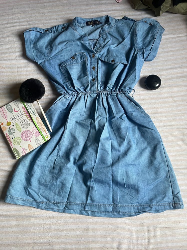 Denim Short OnePiece