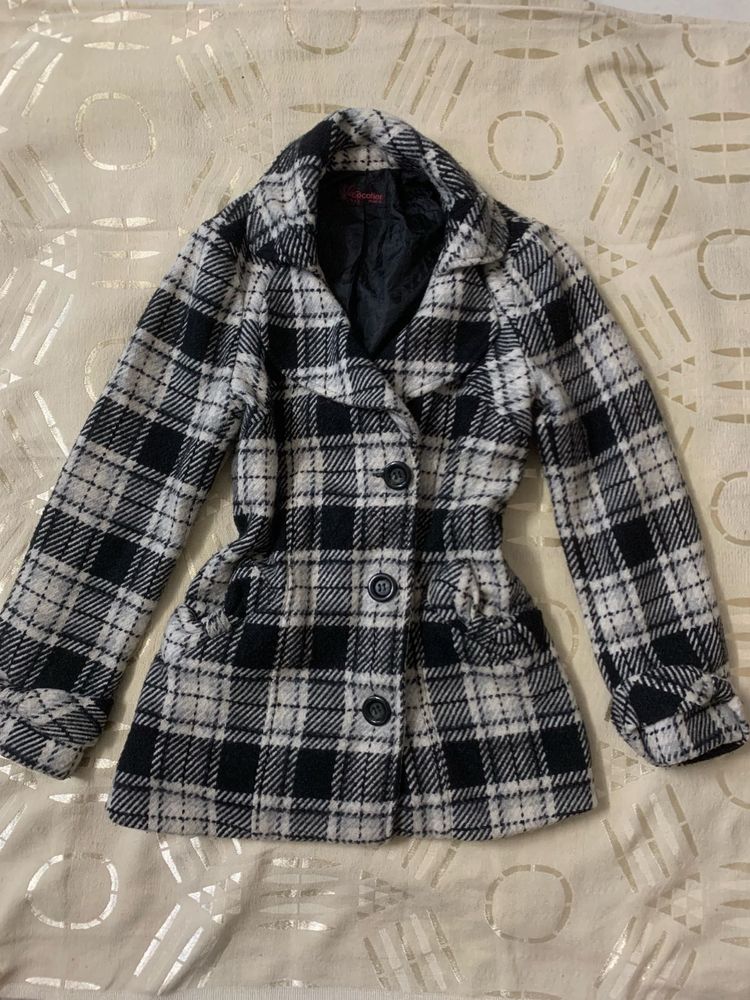 Women's Plaid Coat