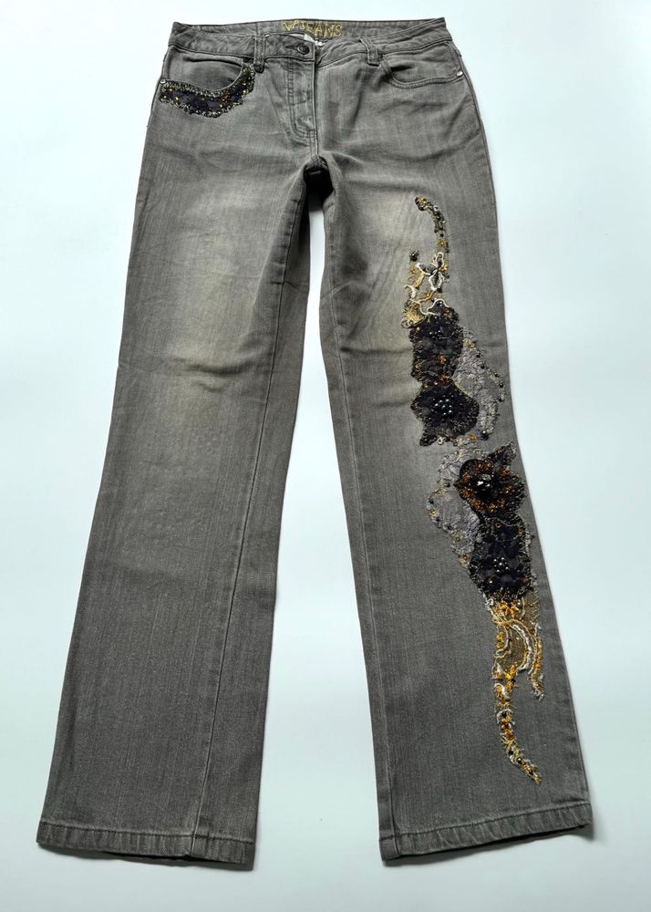 Vintage embellished jeans