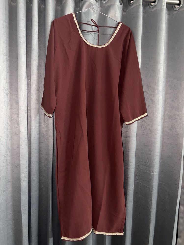 Boutique dress with plazzo and dupatta