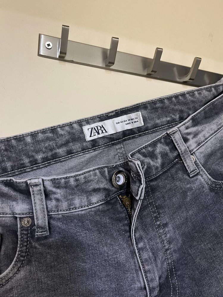 ZARA Grey Denim Jean