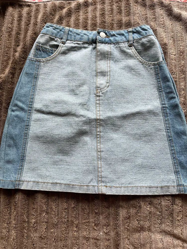 Denim Skirt