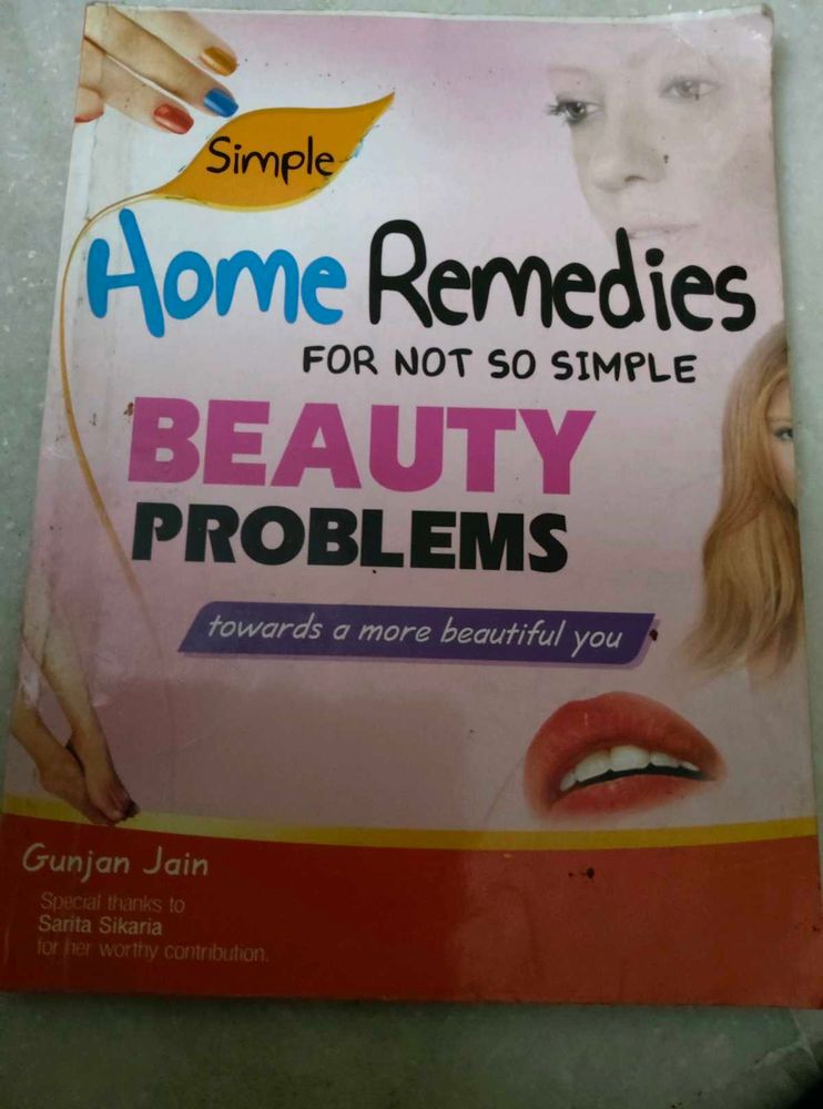 Home Remedies for Beauty Problems Book