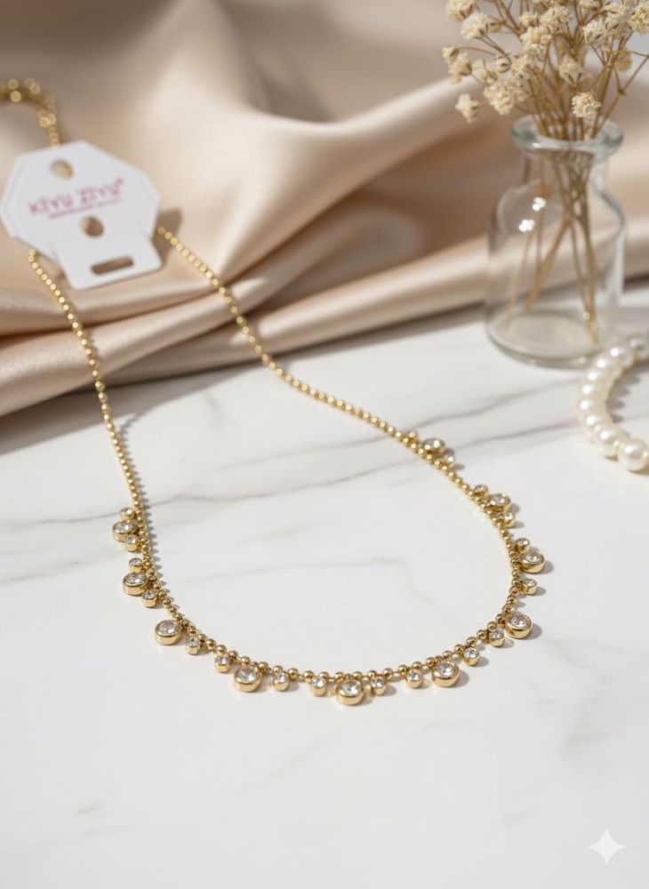 Gold Necklace | Anti-Tarnish &amp; Waterproof