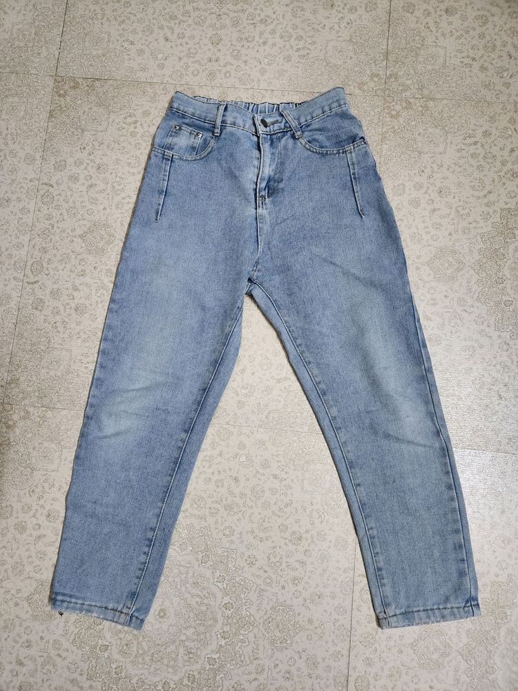 Light Wash Denim Jeans